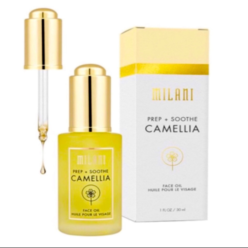New, Milani Prep + Soothe Camellia Face Oil 1 Fl Oz
